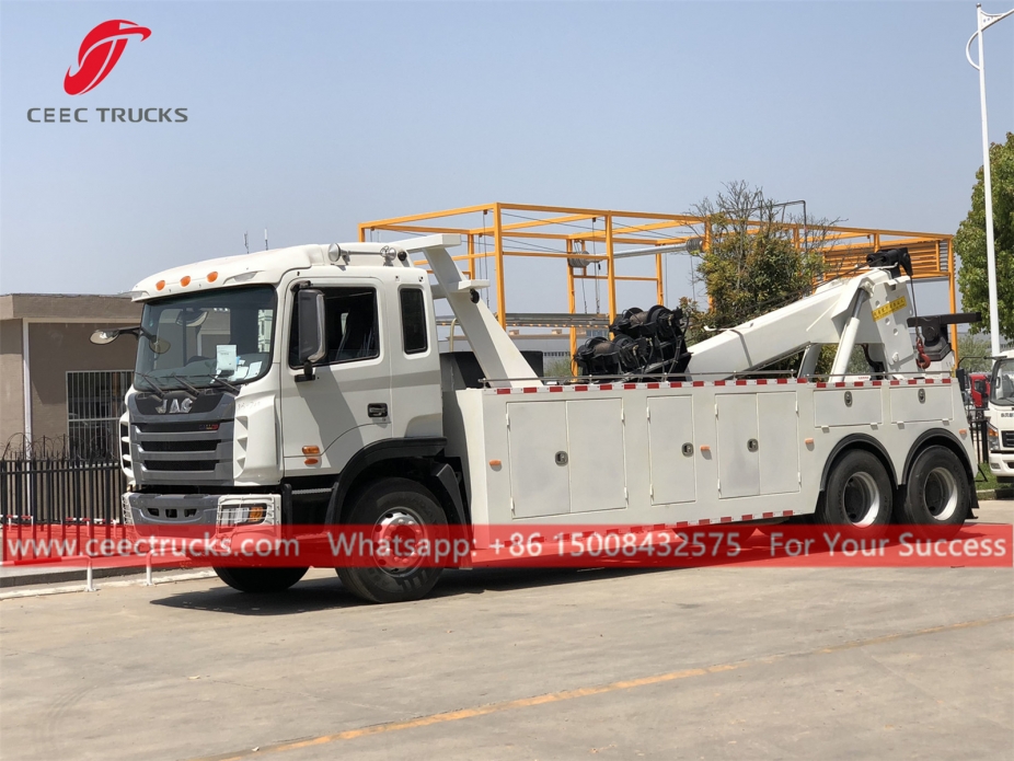 รถบรรทุกกู้ภัยทางถนนผสม 16 ตัน JAC