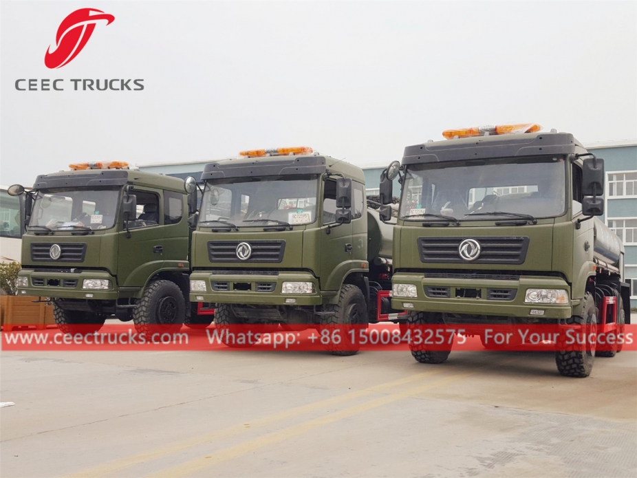 รถบรรทุกน้ำทหาร DONGFENG 6x6