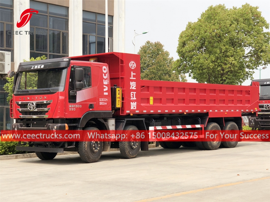 รถบรรทุกดัมพ์ 8x4 IVECO Genlyon