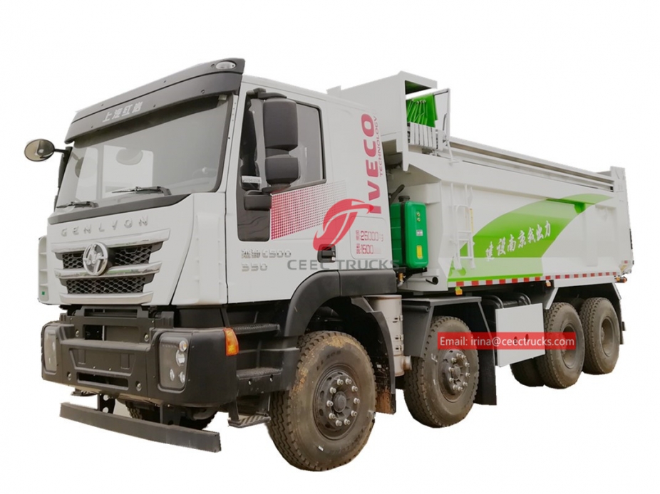 รถบรรทุกดัมพ์ 8x4 IVECO