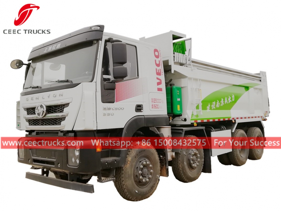 รถบรรทุกดัมพ์ 8x4 IVECO