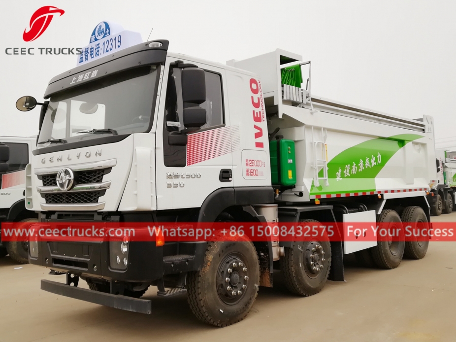 รถบรรทุกดัมพ์ 8x4 IVECO