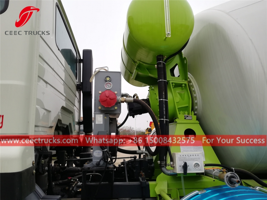 รถบรรทุกผสมคอนกรีต 10CBM SINOTRUK