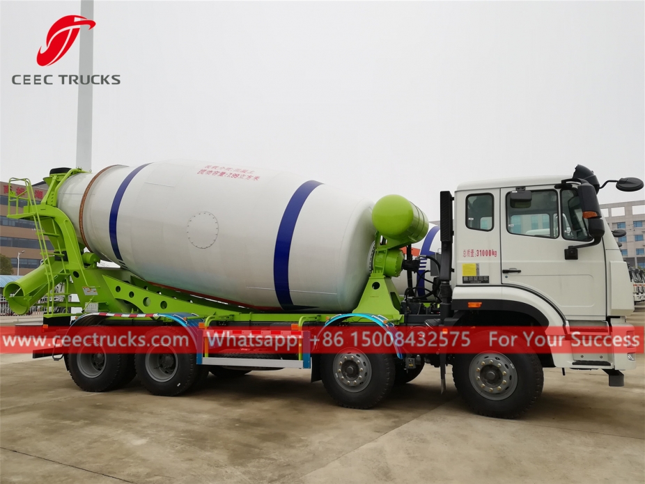 รถบรรทุกผสมคอนกรีต 10CBM SINOTRUK