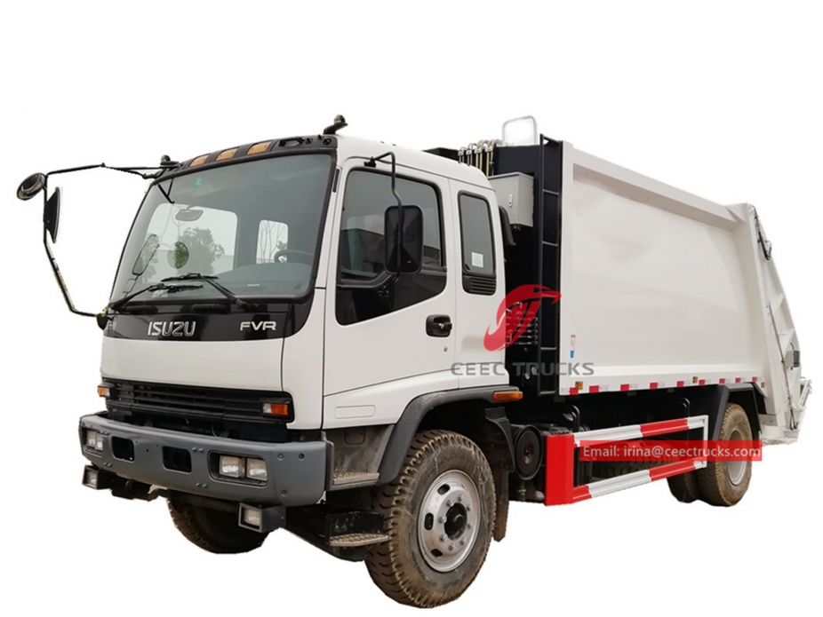 รถบรรทุกเก็บขยะขนาด 12 CBM ISUZU