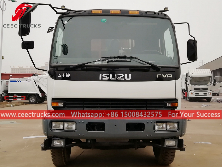 รถบรรทุกเก็บขยะขนาด 12 CBM ISUZU