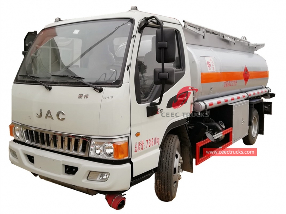 รถบรรทุกน้ำมัน JAC ขนาด 4.2CBM