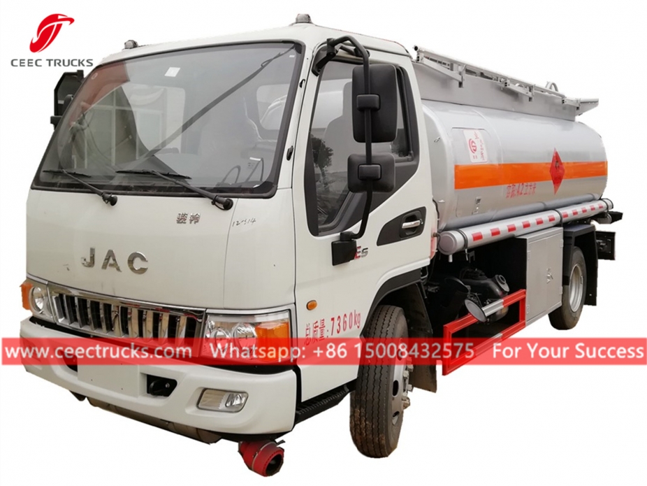 รถบรรทุกน้ำมัน JAC ขนาด 4.2CBM
