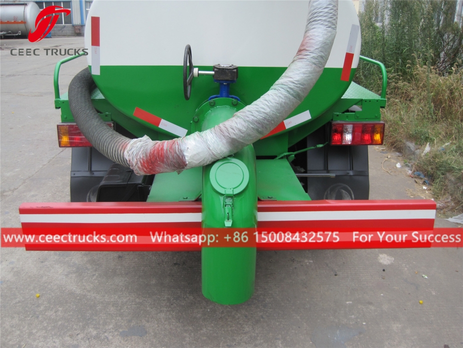 รถดูดฝุ่น 3,000 ลิตร FOTON