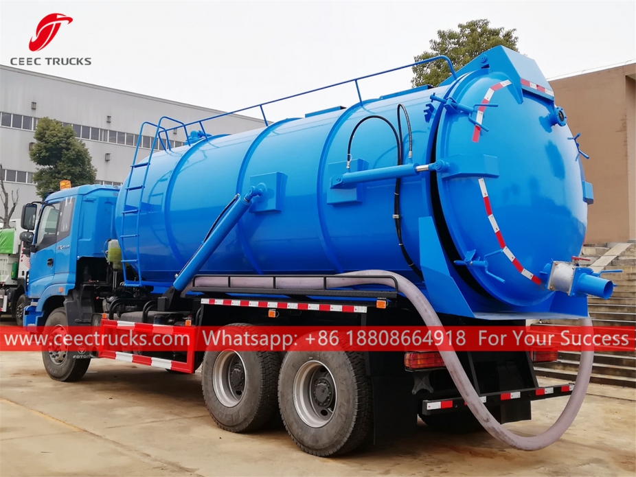 รถบรรทุกดูดสูญญากาศ 20CBM FOTON