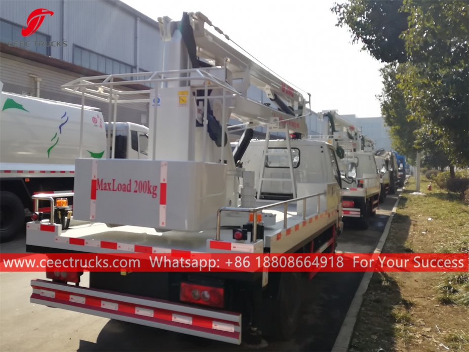 รถบรรทุกกระเช้าลอยฟ้า 14 เมตร JMC