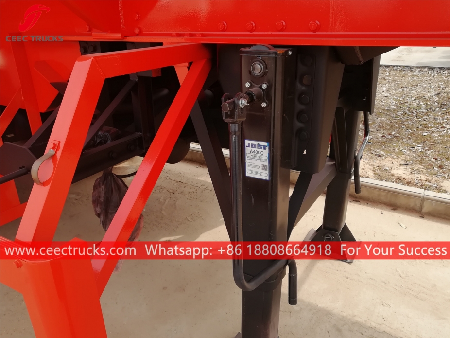 รถกึ่งพ่วงบรรทุกน้ำมันเชื้อเพลิง 45,000 ลิตร