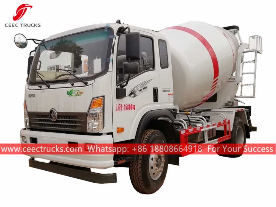รถบรรทุกผสมคอนกรีต 5CBM SINOTRUK