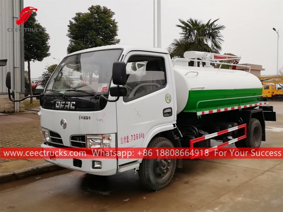 เรือบรรทุกน้ำมันดูดขนาด 4,000 ลิตร DongFeng