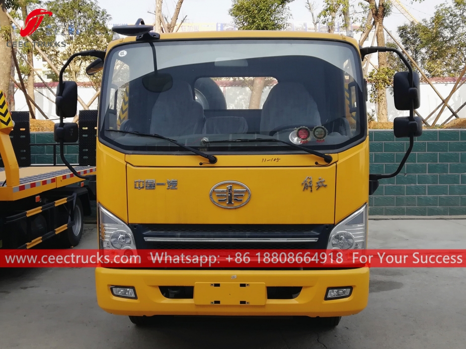 รถบรรทุก 4x2 แบบพื้นเรียบต่ำ FAW