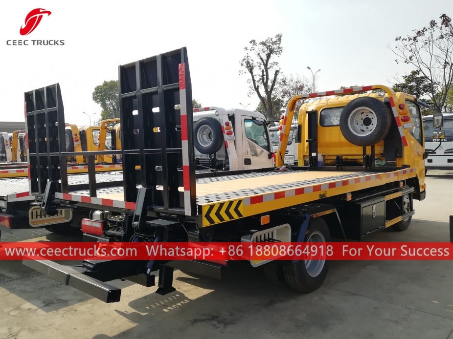 รถบรรทุก 4x2 แบบพื้นเรียบต่ำ FAW