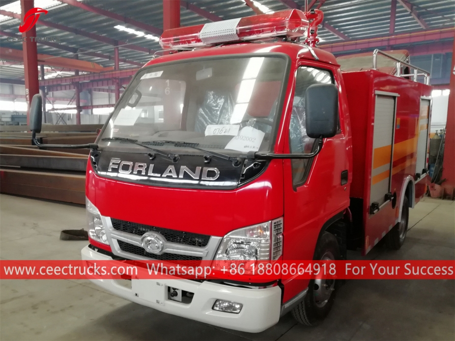 รถดับเพลิง 1,500 ลิตร FOTON