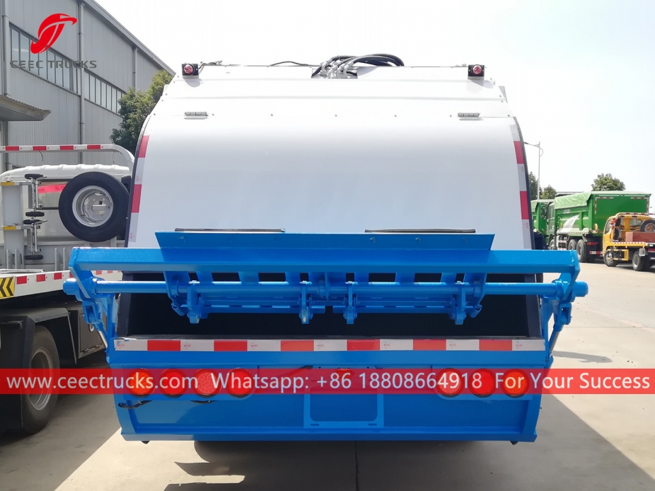 รถบรรทุกบดอัดขยะ 8CBM JAC