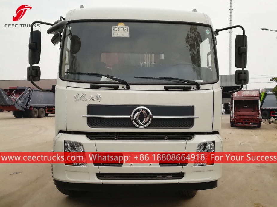รถบรรทุกอัดขยะขนาด 12CBM Dongfeng