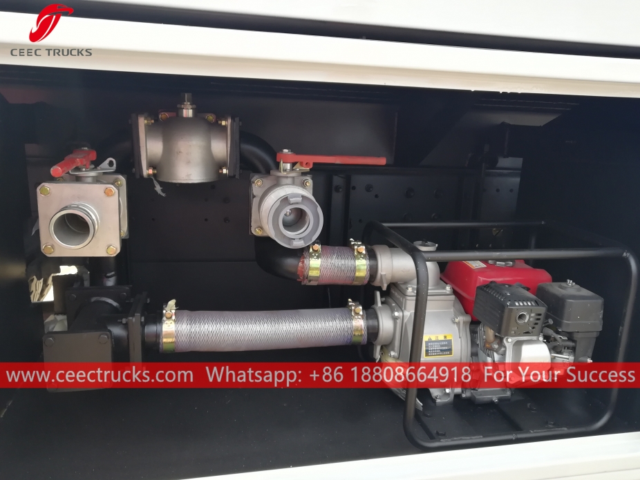 รถบรรทุกน้ำ DONGFENG 4x4