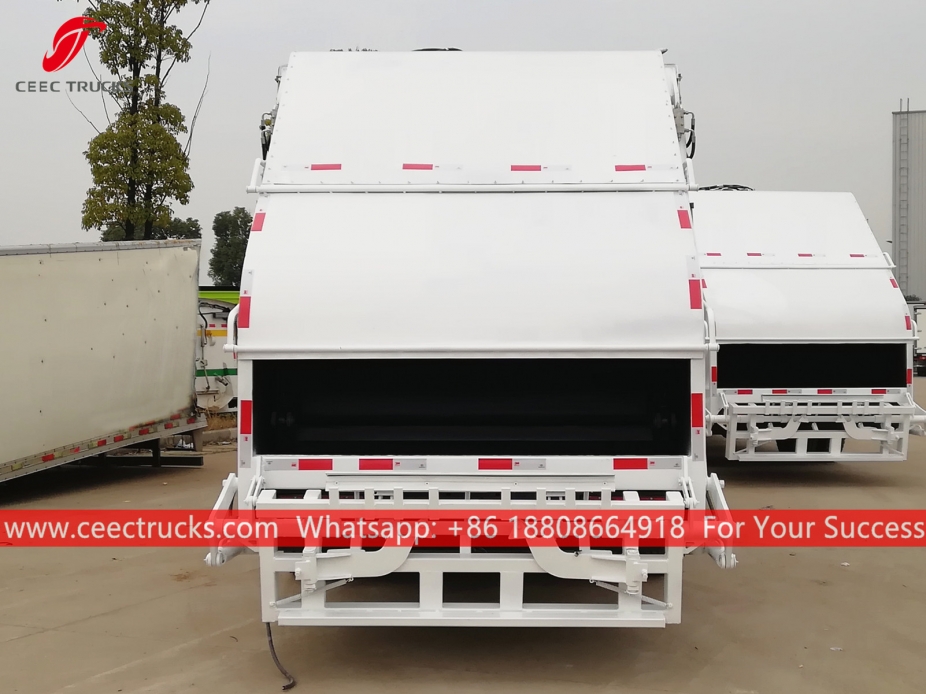 รถบรรทุกอัดขยะขนาด 12CBM Dongfeng