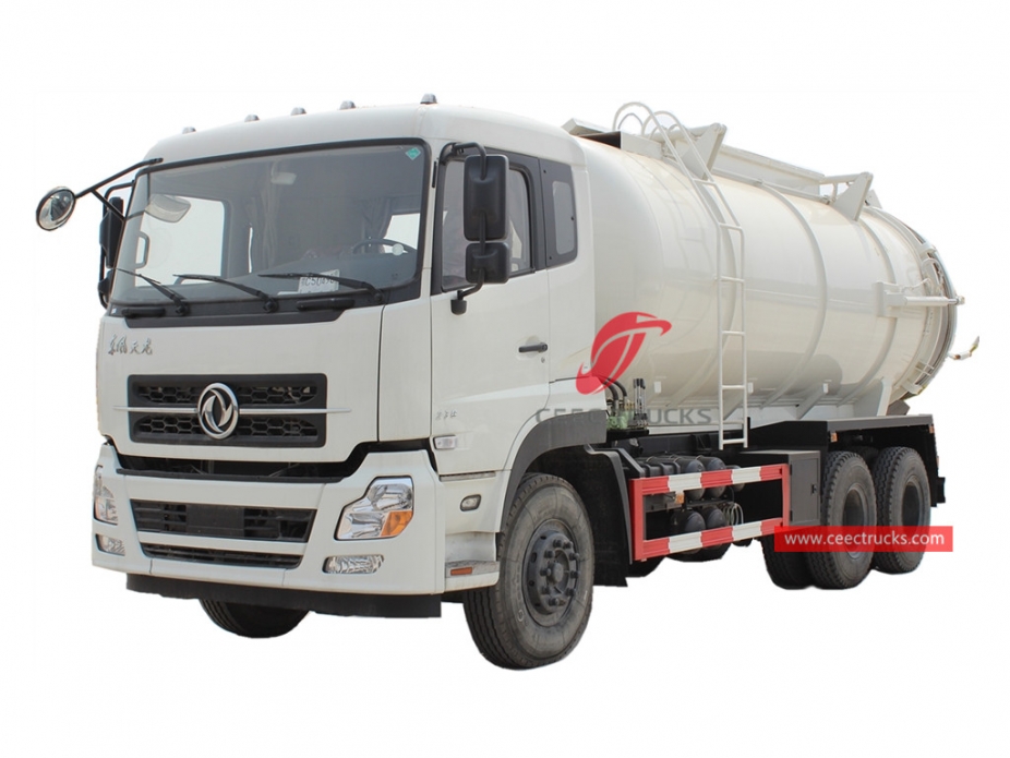 เรือบรรทุกน้ำมันดูดขนาด 20,000 ลิตร DongFeng
