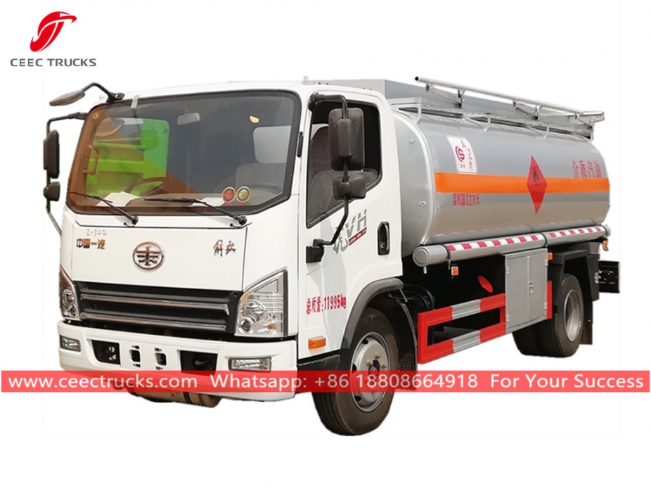 รถบรรทุกน้ำมัน 10CBM FAW