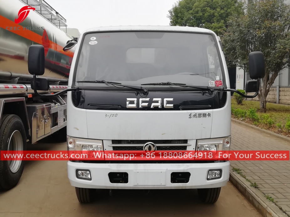 เครื่องเก็บขยะ 6CBM Dongfeng