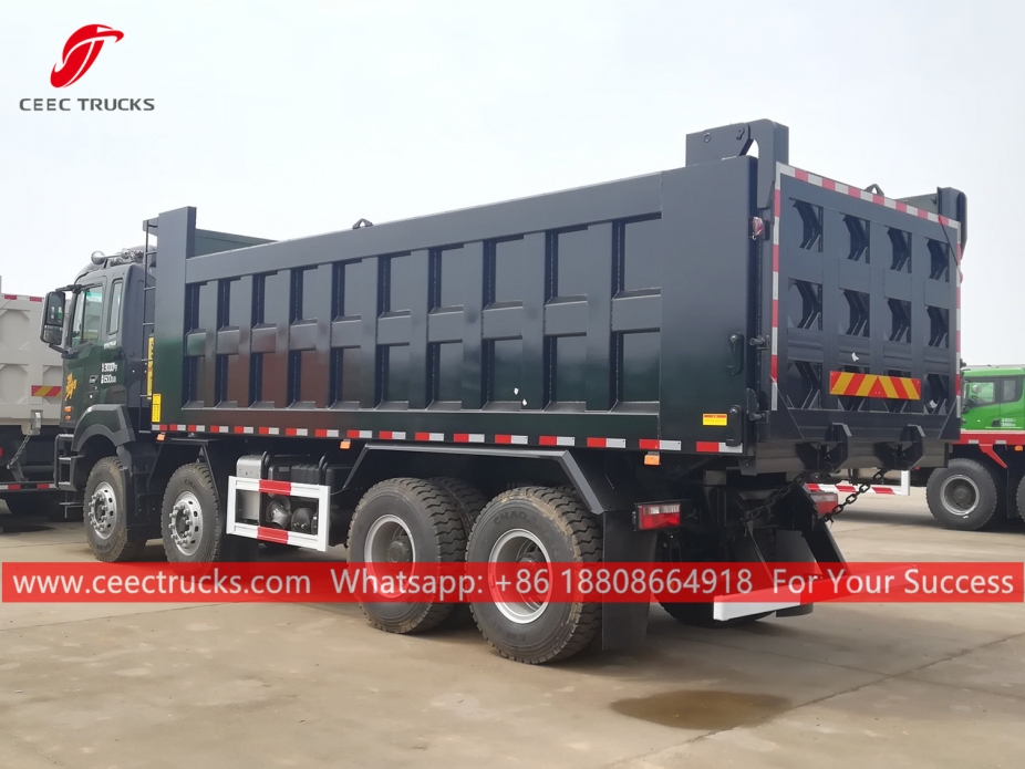 รถบรรทุกดัมพ์ JAC 8x4 สำหรับงานหนัก