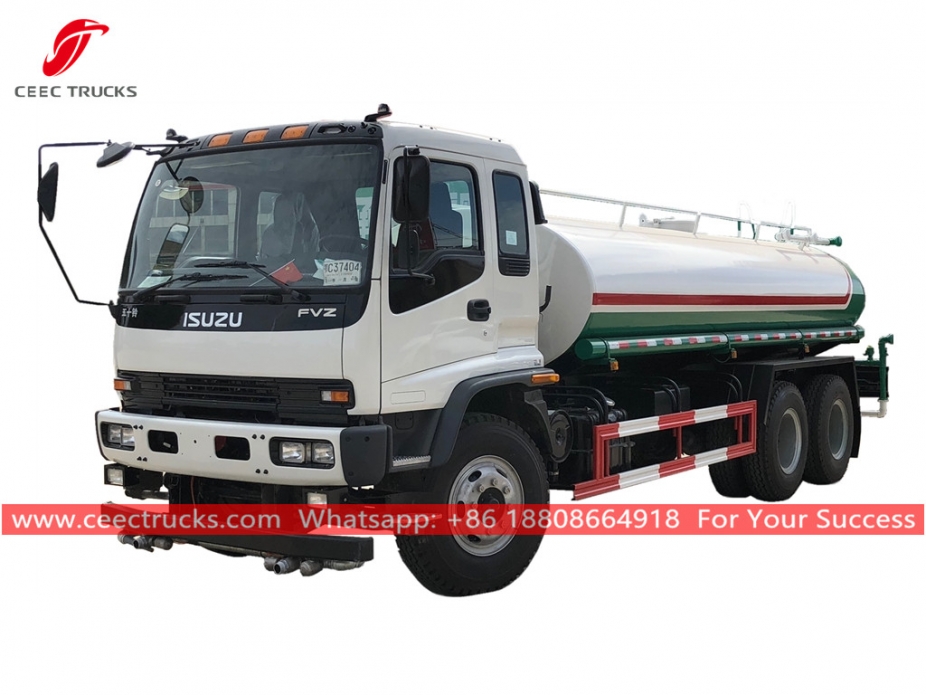 รถบรรทุกหัวฉีดน้ำ ISUZU 15CBM