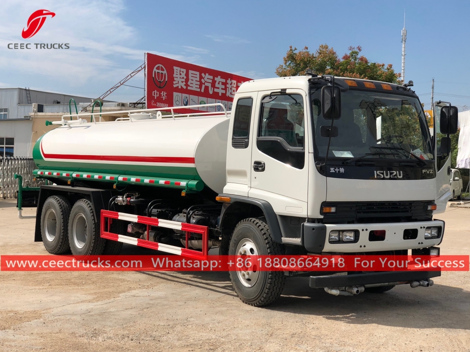 รถบรรทุกหัวฉีดน้ำ ISUZU 15CBM
