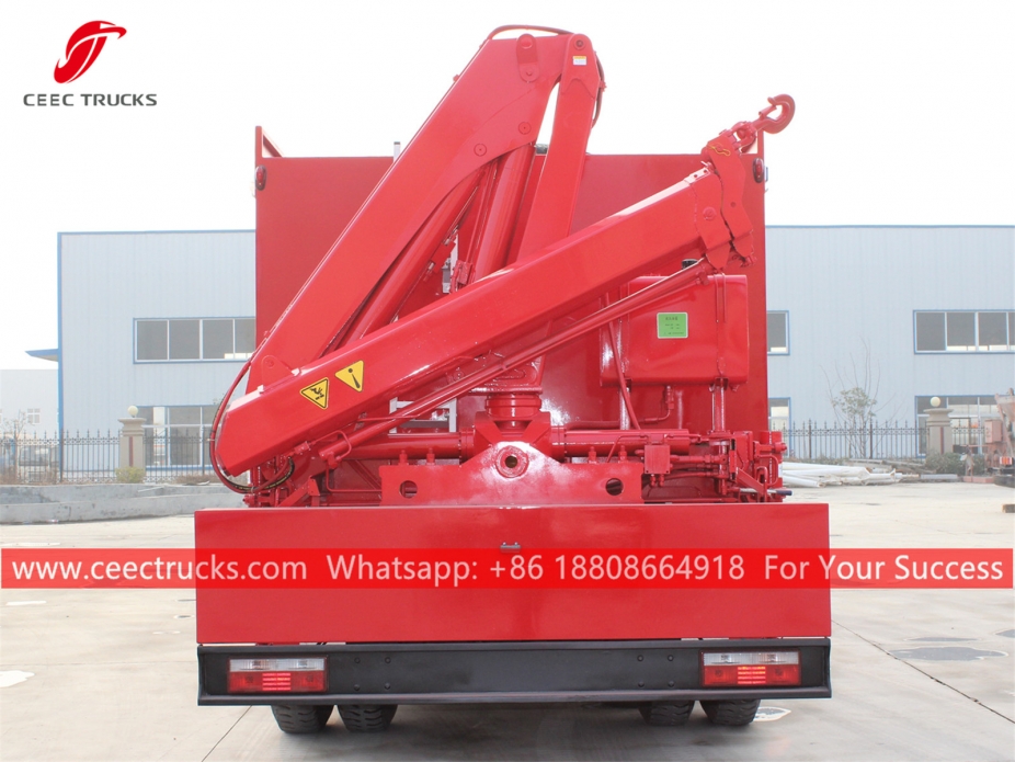 รถกู้ภัยอีซูซุ FVR พร้อมเครน