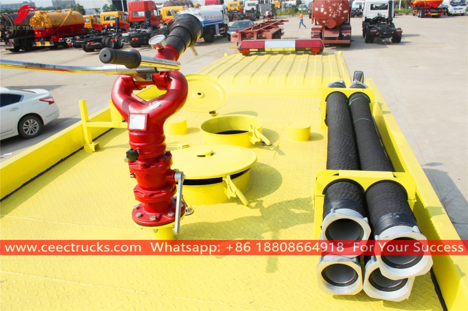 รถดับเพลิงโฟมน้ำ ISUZU 4+1CBM