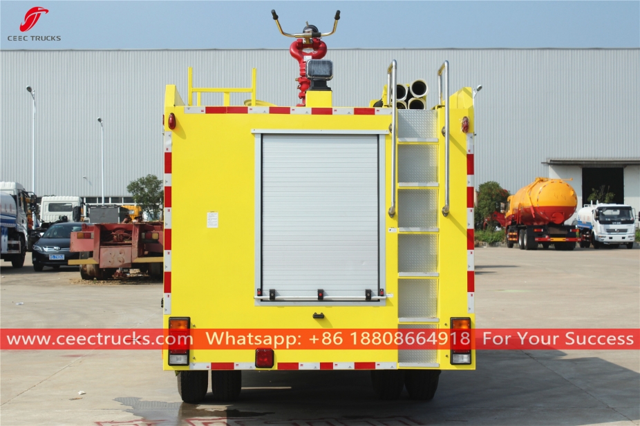 รถดับเพลิงโฟมน้ำ ISUZU 4+1CBM