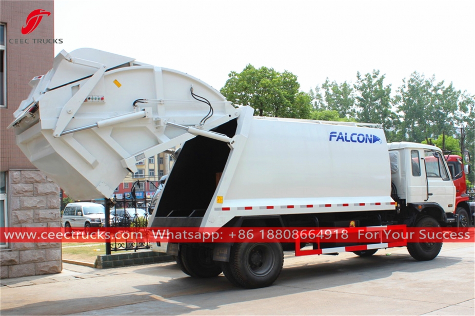 รถบรรทุกอัดขยะ Dongfeng 14CBM