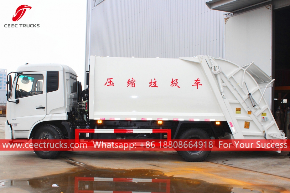 รถบรรทุกอัดขยะ Dongfeng 14CBM