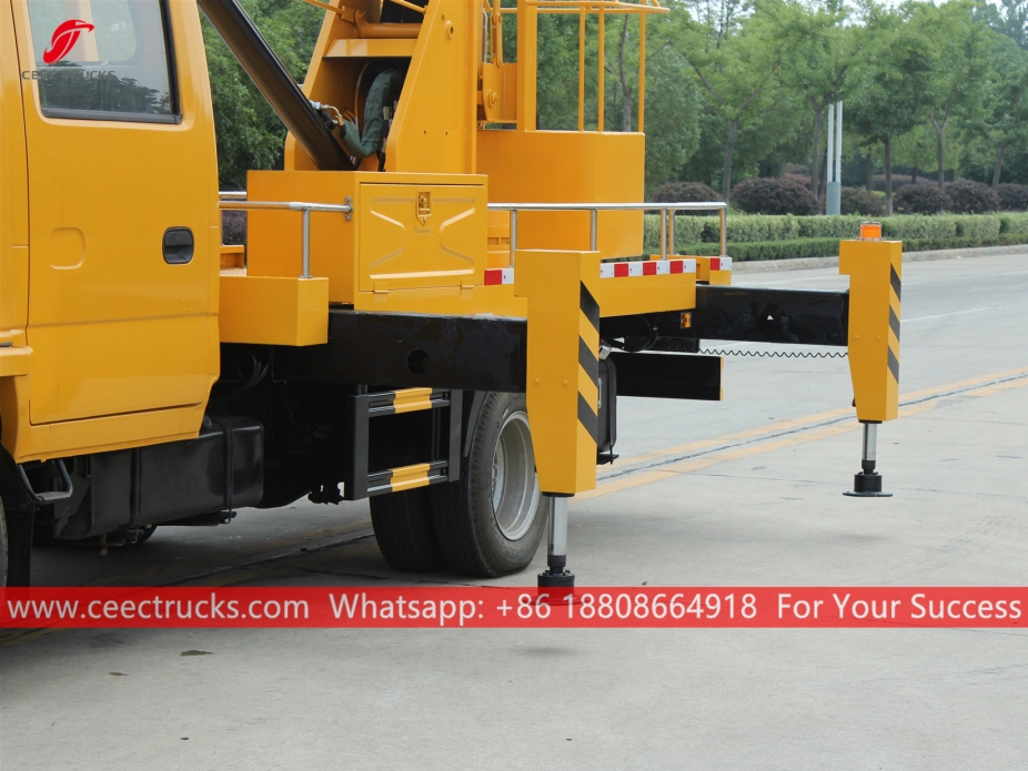 รถยกคนแบบกระเช้าไฟฟ้า ISUZU 16 ม.