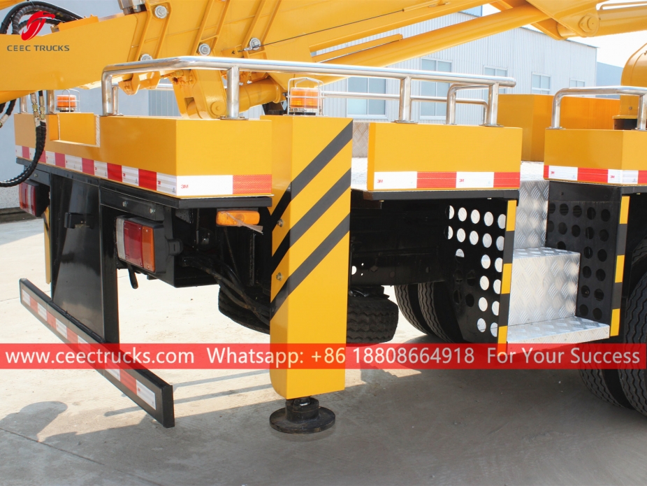 รถบรรทุกบูมยืดไสลด์ อีซูซุ 20ม.