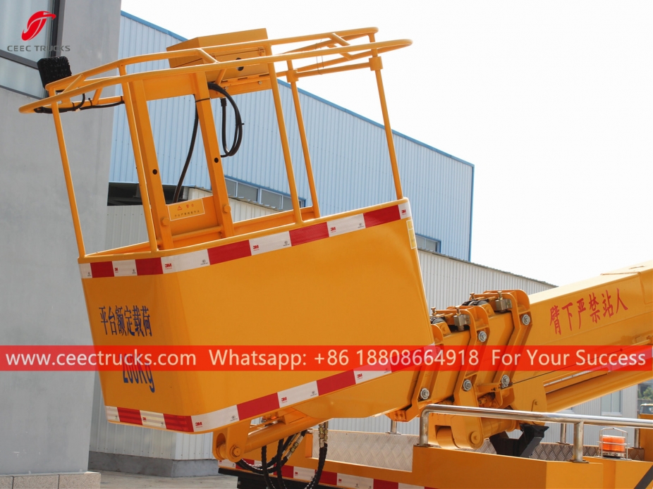 รถบรรทุกบูมยืดไสลด์ อีซูซุ 20ม.