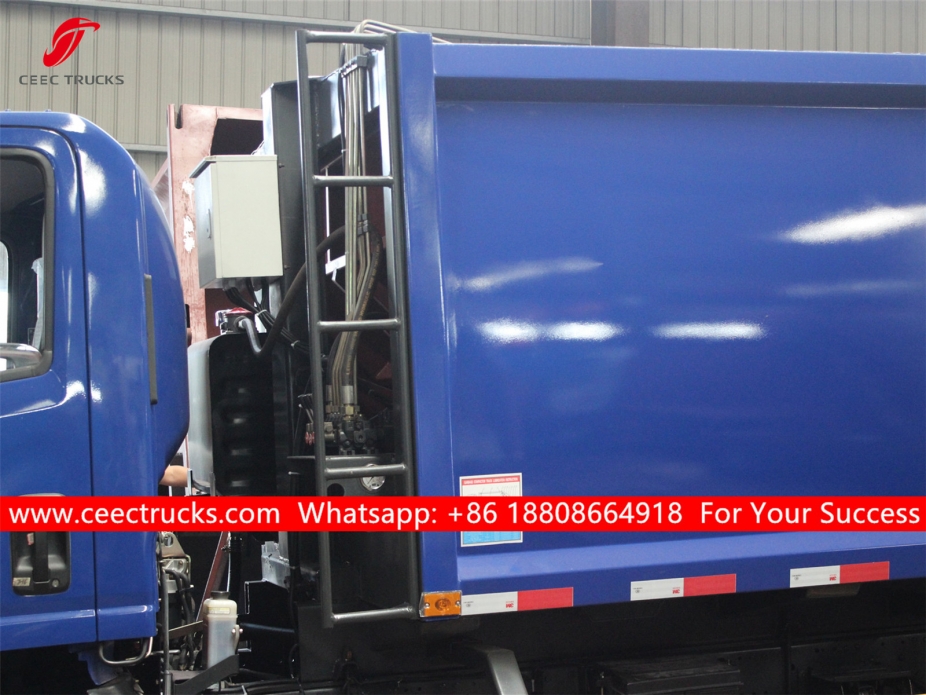 รถบดอัดขยะ ISUZU 8 CBM