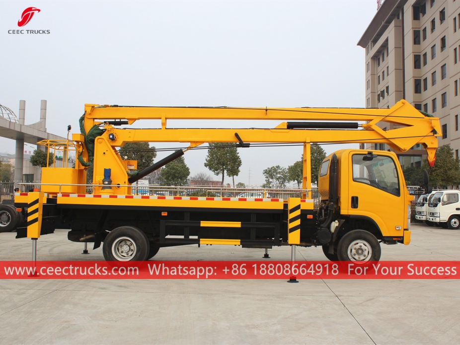 รถบรรทุกยกสูง ISUZU 18 ม.