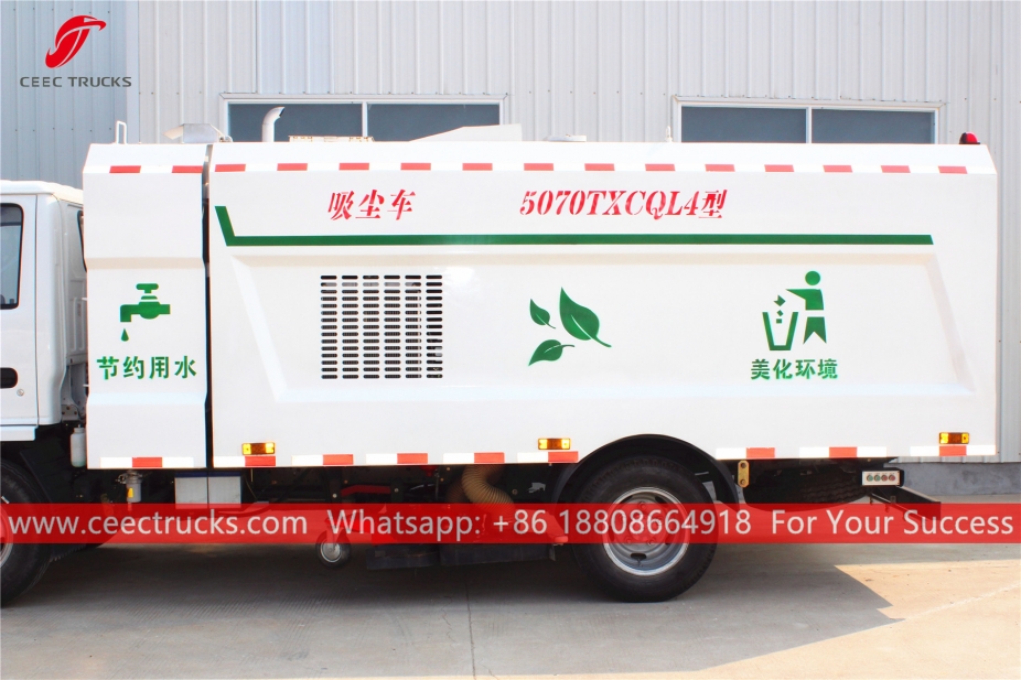 รถบรรทุกกวาดถนนอีซูซุ 5CBM