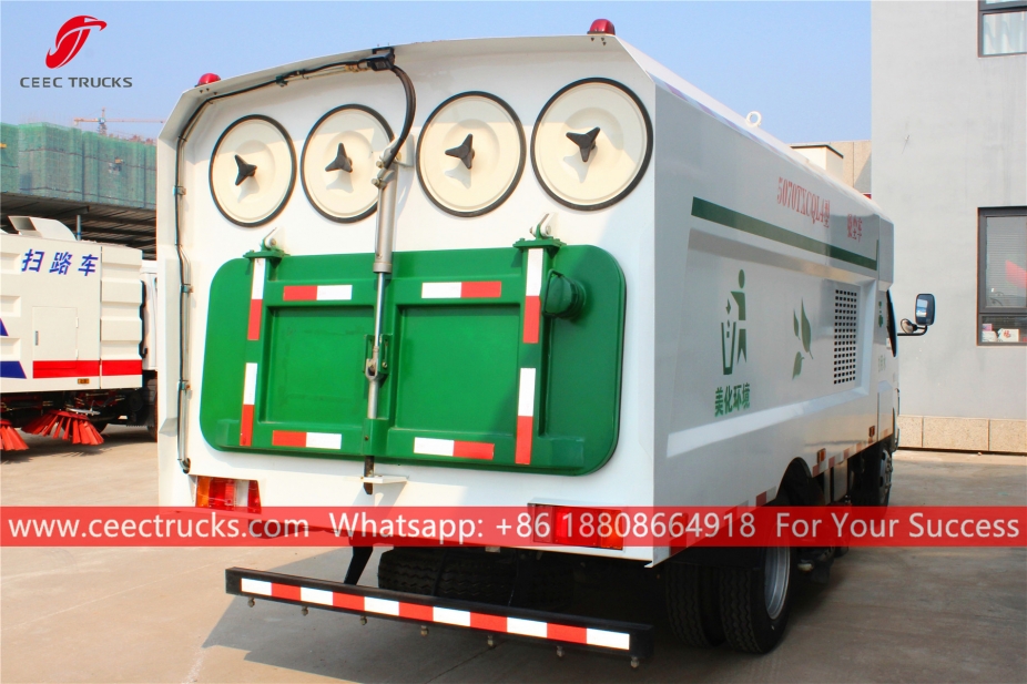 รถบรรทุกกวาดถนนอีซูซุ 5CBM