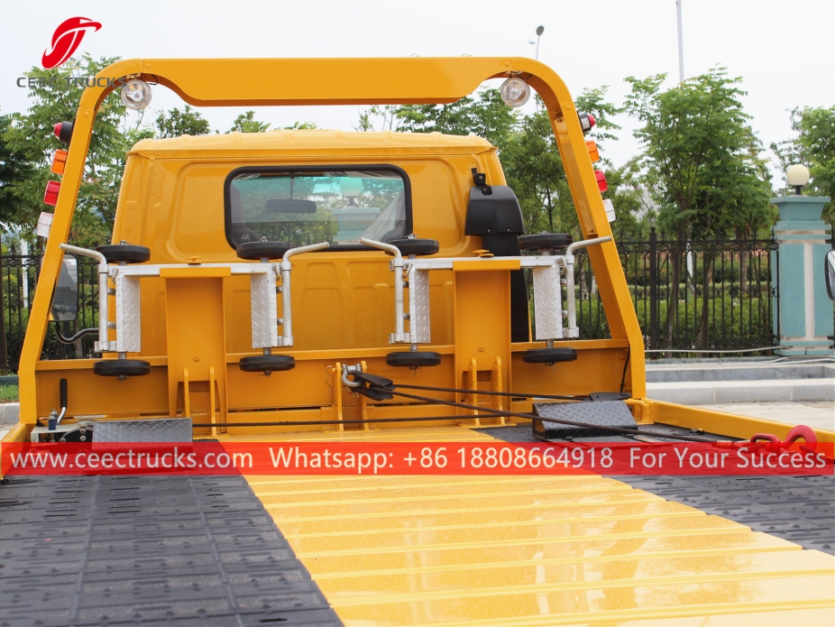 รถบรรทุกพ่วงพื้นเรียบ 3 ตัน ISUZU