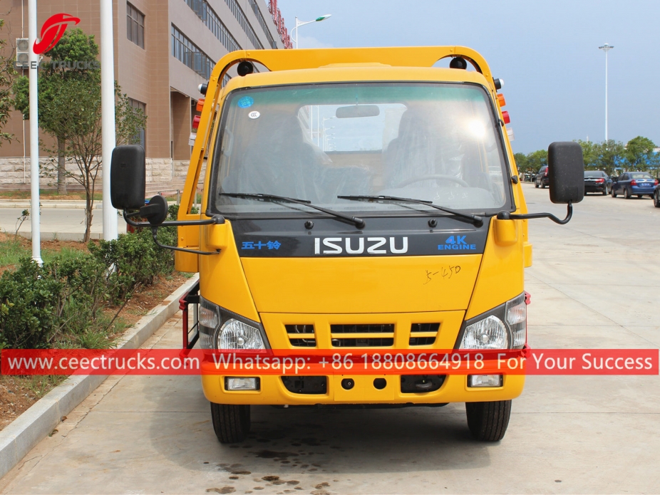 รถบรรทุกพ่วงพื้นเรียบ 3 ตัน ISUZU