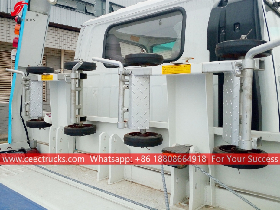 รถบรรทุกพ่วงข้าง ISUZU 3 ตัน