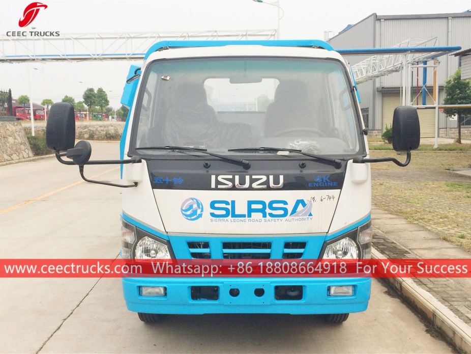 รถบรรทุกพ่วงข้าง ISUZU 3 ตัน