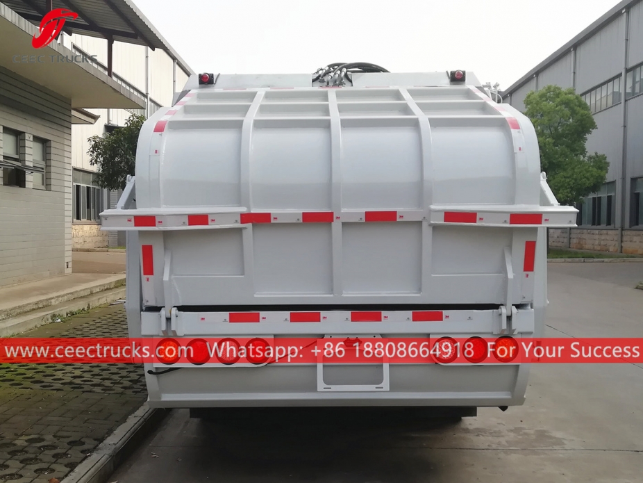 รถบรรทุกบดอัดขยะ 6CBM JAC