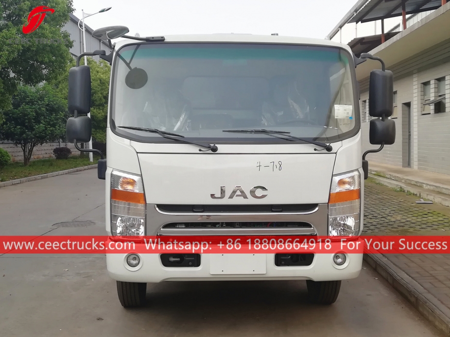 รถบรรทุกบดอัดขยะ 6CBM JAC