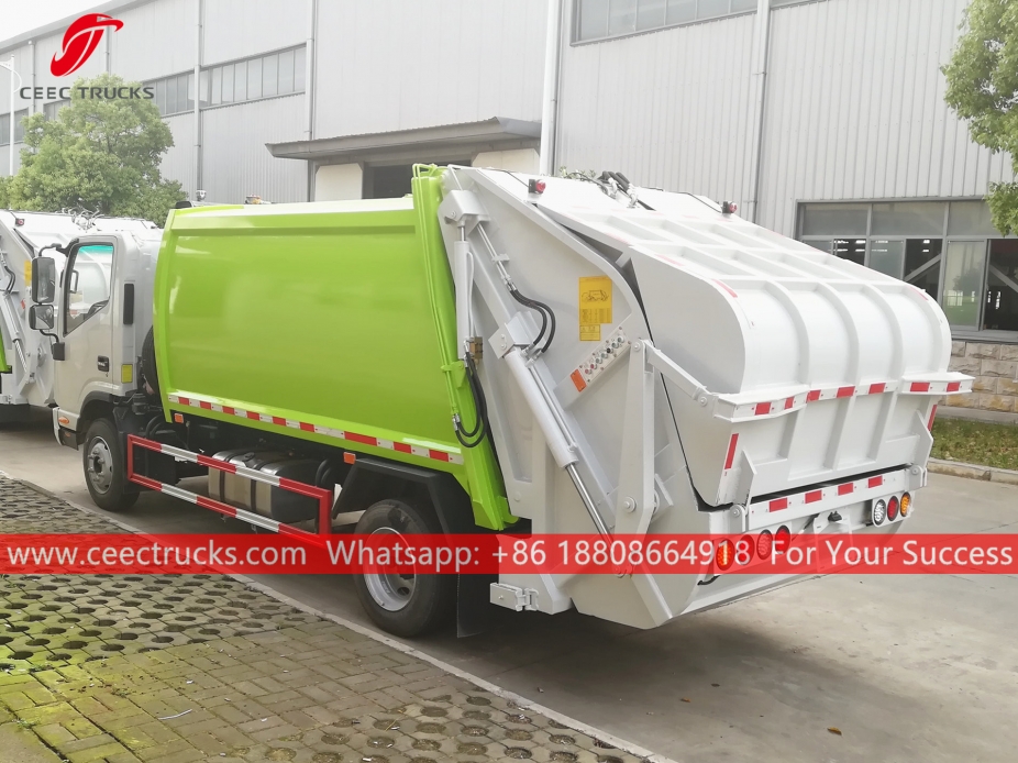 รถบรรทุกบดอัดขยะ 6CBM JAC